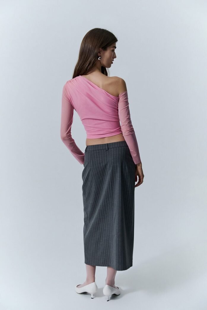 Front Slit Midi Skirt - Image 5