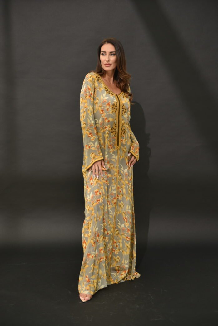 One-piece Natural Silk Kaftan