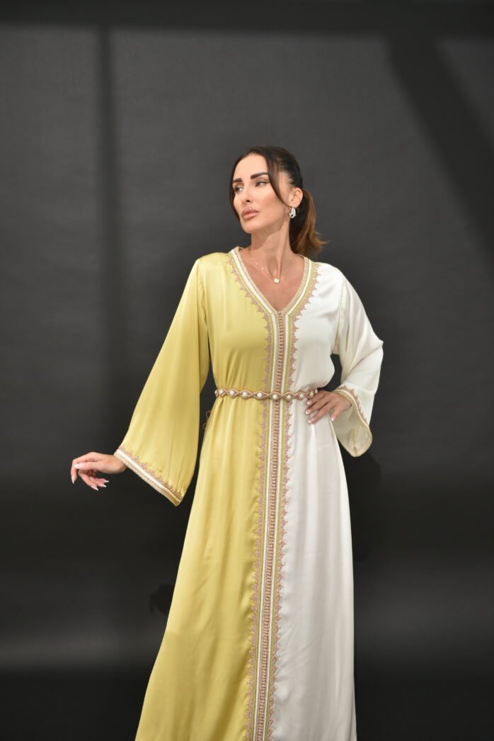 One-pieces Silk Kaftan - Image 3