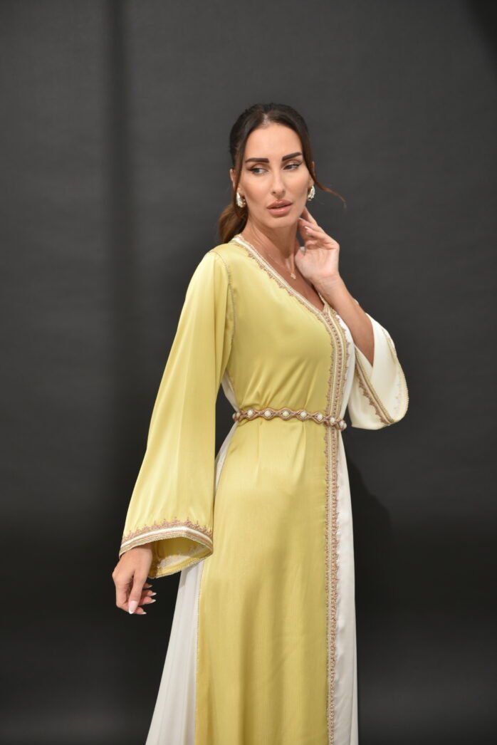 One-pieces Silk Kaftan - Image 4