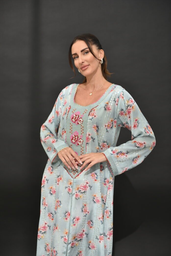 One-pieces Silk Randa Kaftan - Image 3