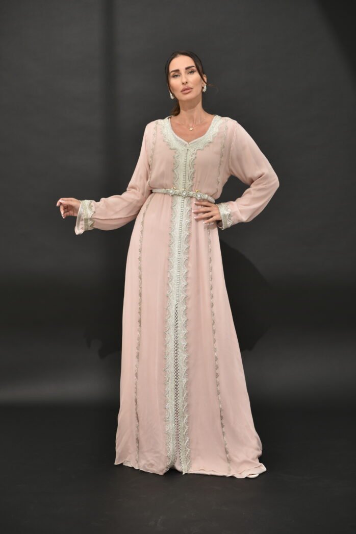 Two-piece hand-crafted caftan