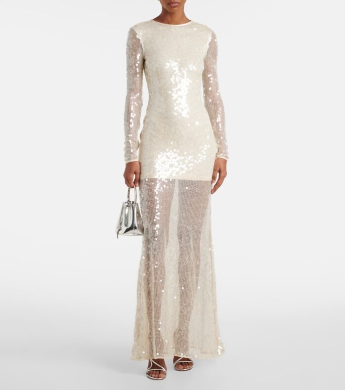 Glitter backless