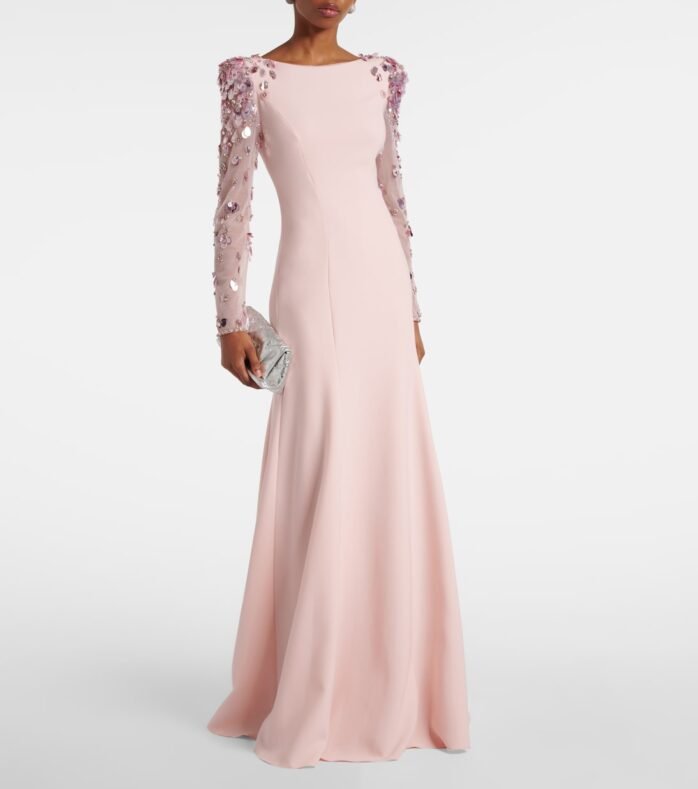 Embellished maxi PINK